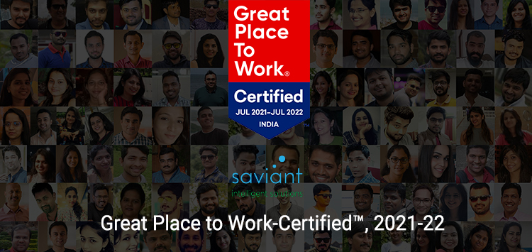 Saviant as Great Place to Work Certified