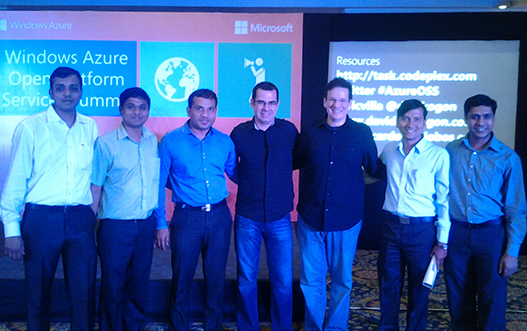 Saviant Team @ Microsoft Windows Azure Summit 2013, Pune
