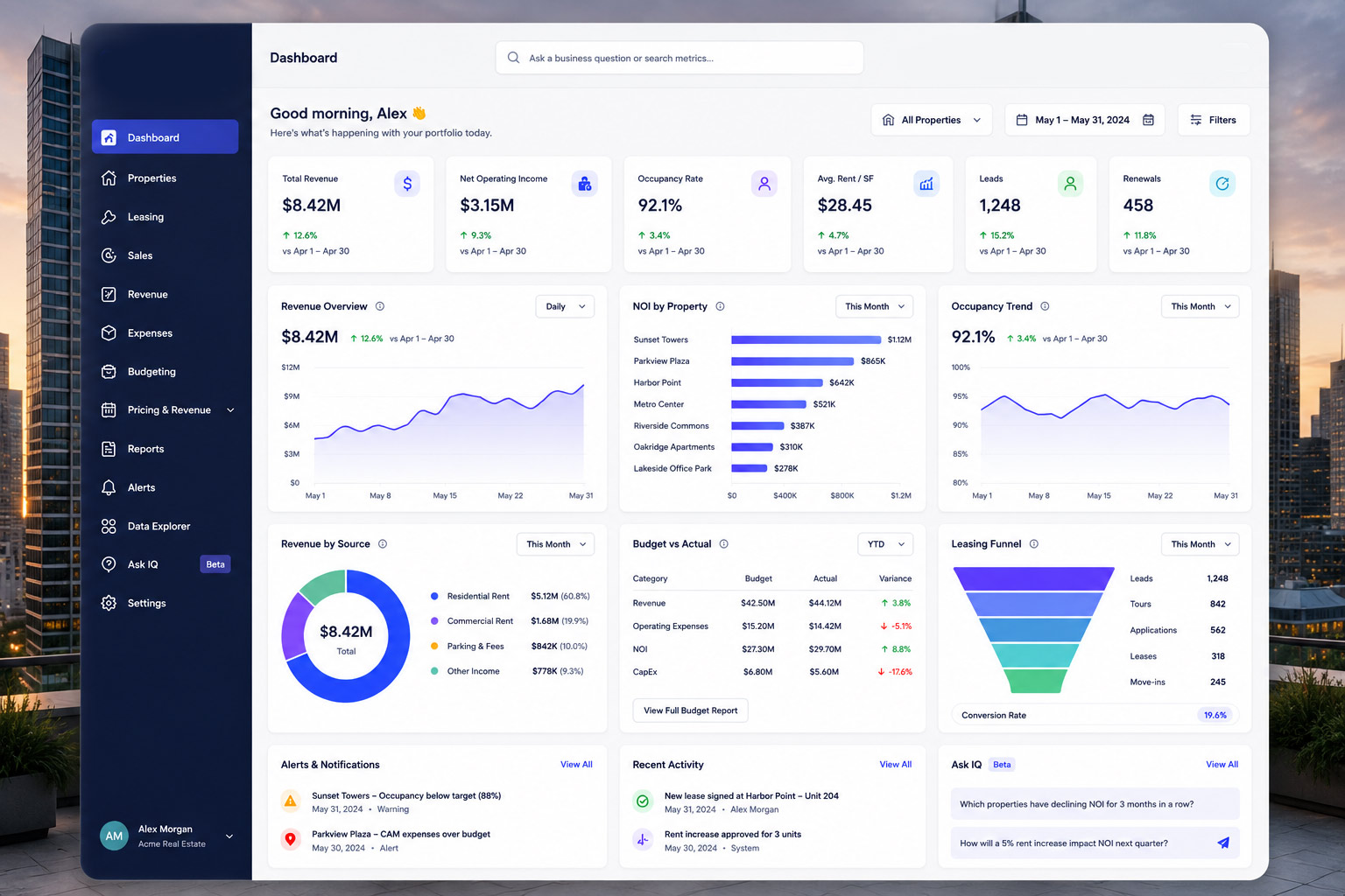 Real Estate SaaS Platform - Web application