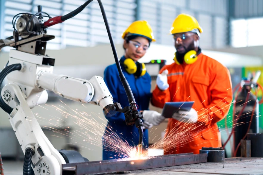 Industrial AI in manufacturing