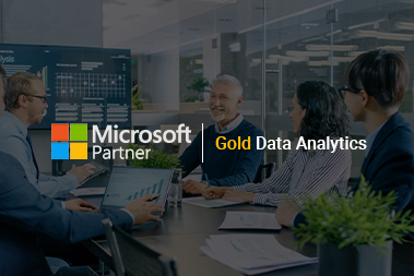 Microsoft Gold  Partner for Data Analytics