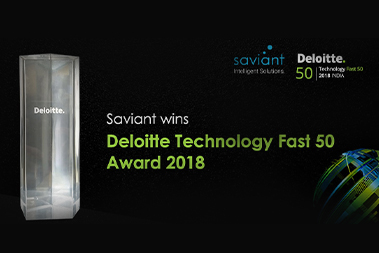 Saviant ranked as Deloitte Technology Fast 50 India 2018