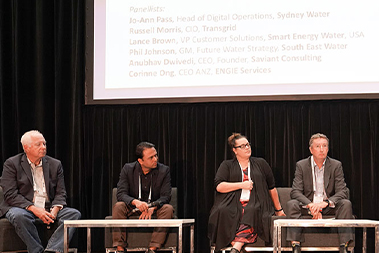 Panelists at Australian Utility Week 2018