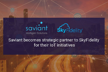 Saviant becomes iot strategic partner to SkyFedility
