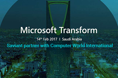 Microsoft Tranform - Saviant partners with Computer World