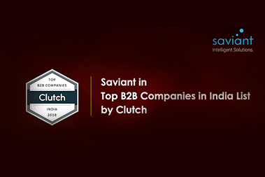 Saviant top performing company by clutch