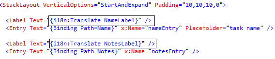 xamarin forms localization