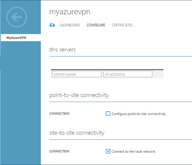 azure site to site vpn